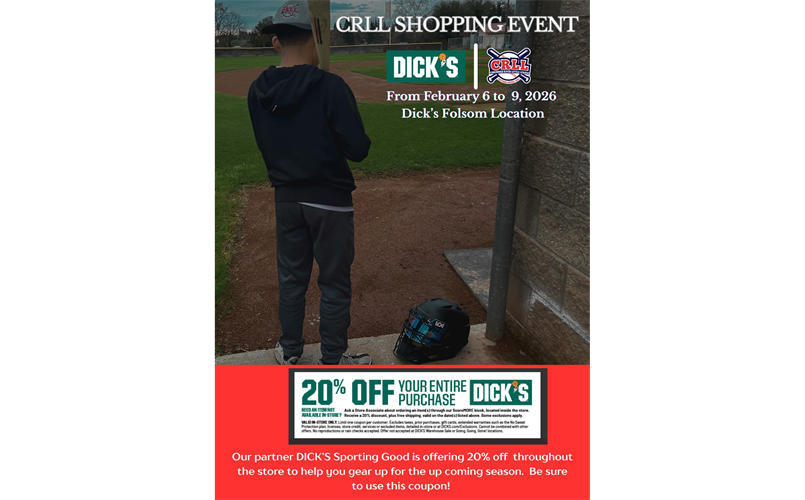 DICKS shopping event